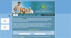 Desktop Screenshot of ekodent.pl
